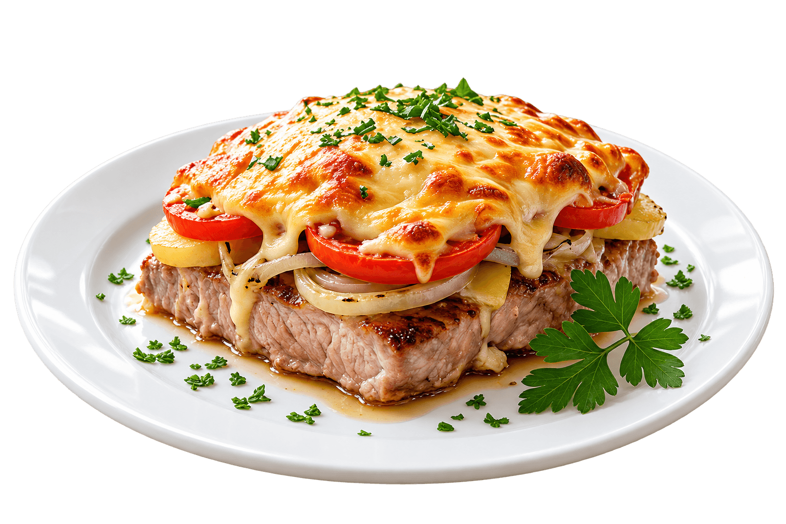Мясо по-французски