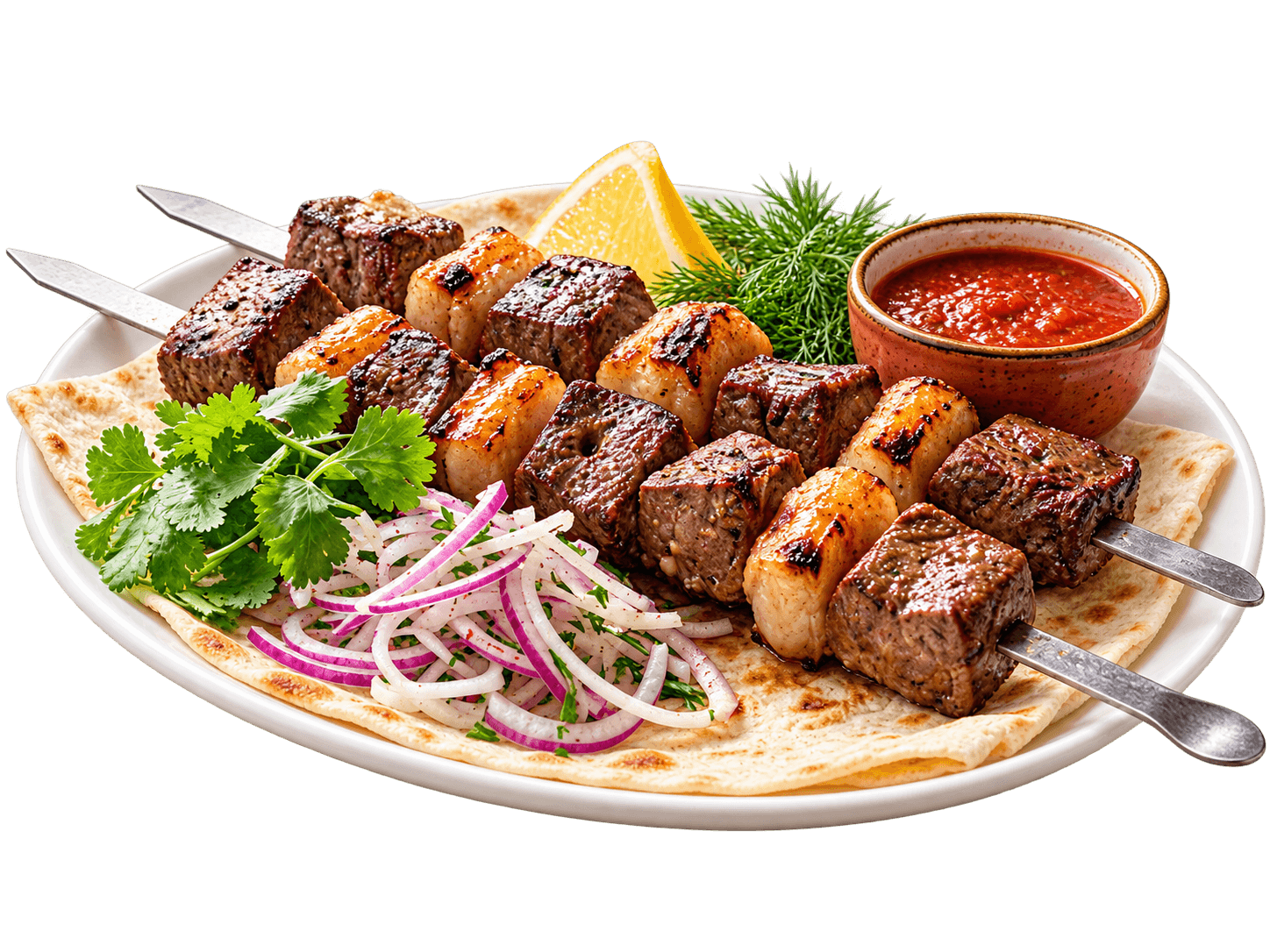 Шашлык из печени