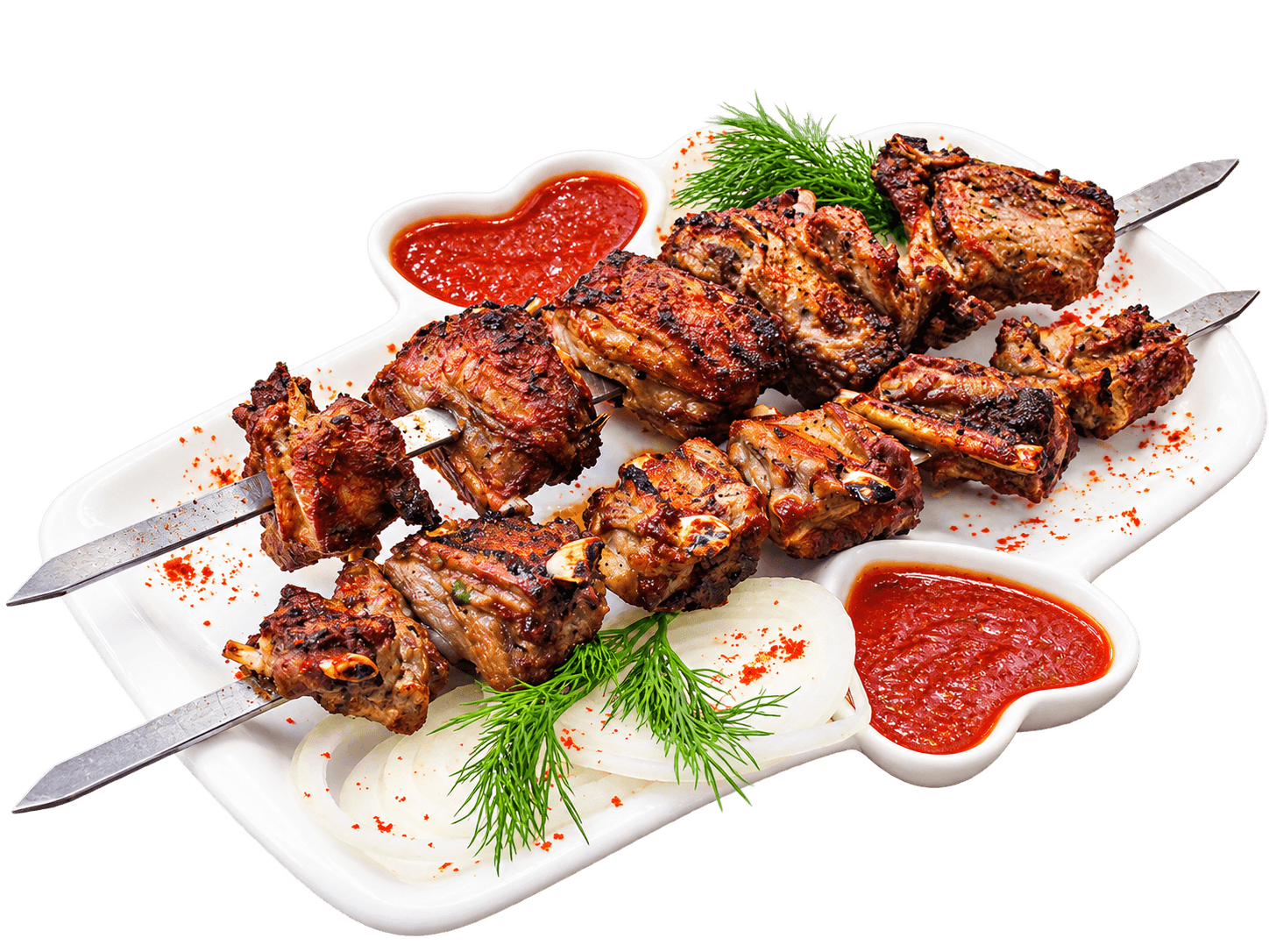 Шашлык из антрекота (ребрышек)